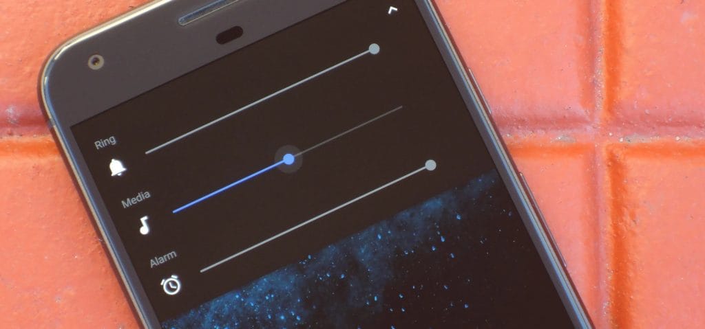 Mengatur volume suara di HP Android