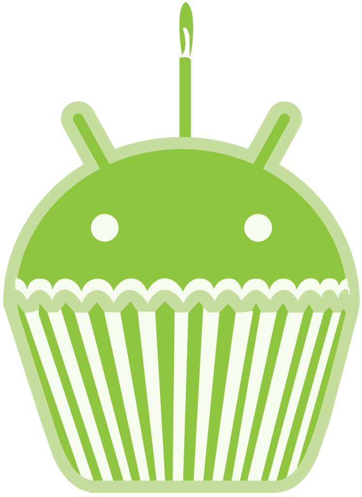 logo Android Cupcake 1.5