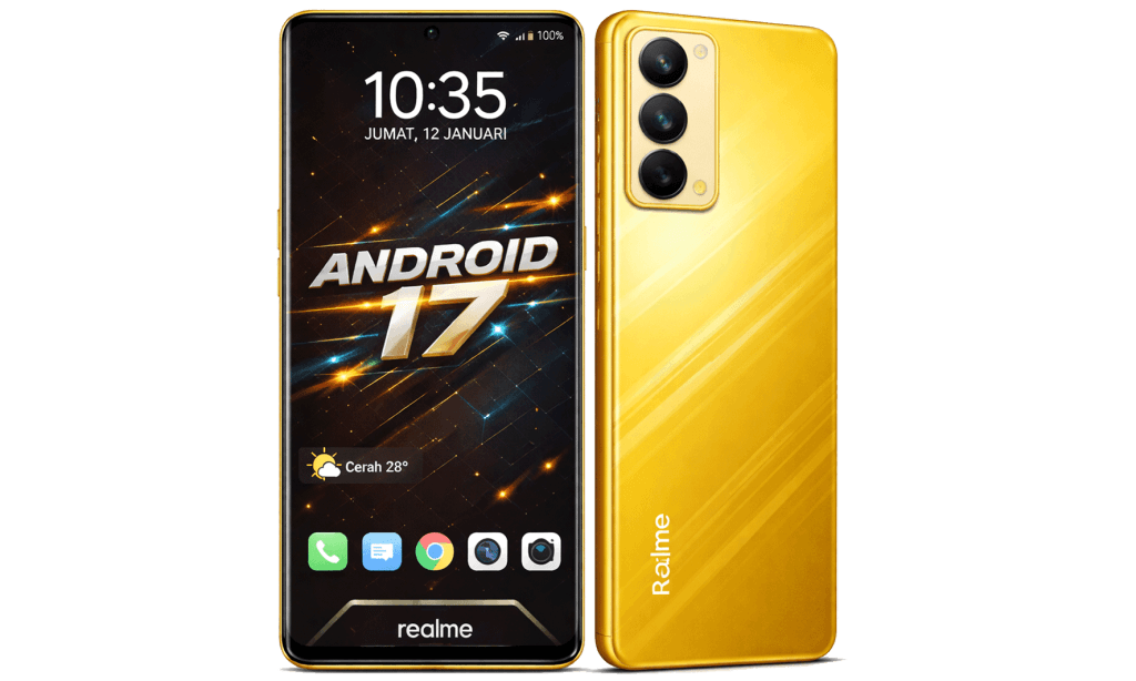 Daftar HP Realme yang akan mendapatkan update Android 17