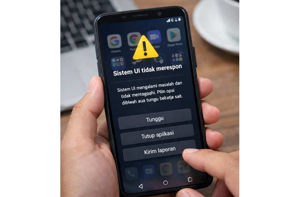 Sistem UI Tidak Merespons di Smartphone Android