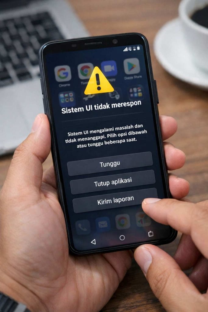 Sistem UI Tidak Merespons di Smartphone Android
