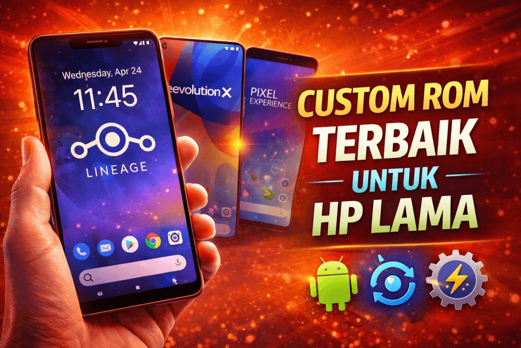 custom ROM terbaik untuk HP lama