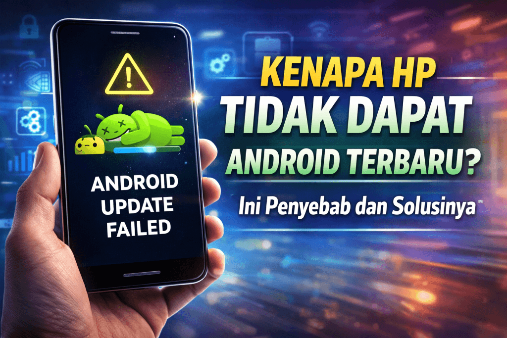 kenapa HP tidak dapat Android terbaru