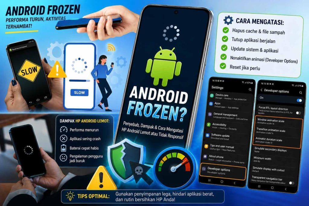 HP Android lemot