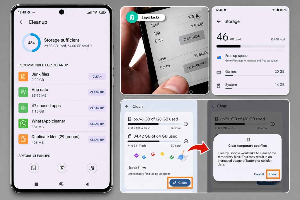 Cara screenshot tanpa tombol di Android
