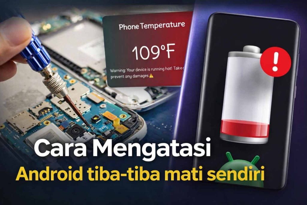 hp android mati mendadak