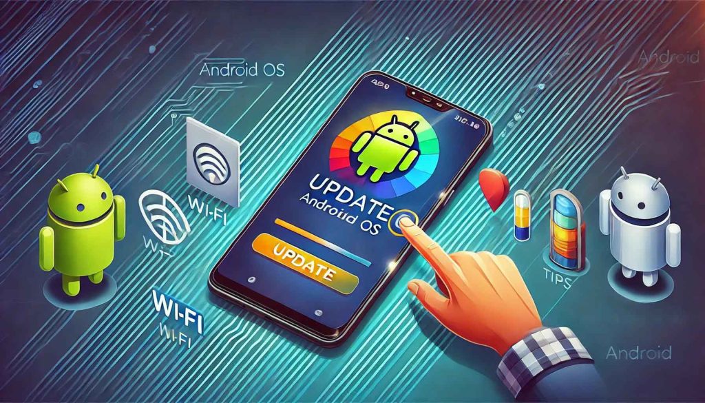 Menu update sistem Android terbaru