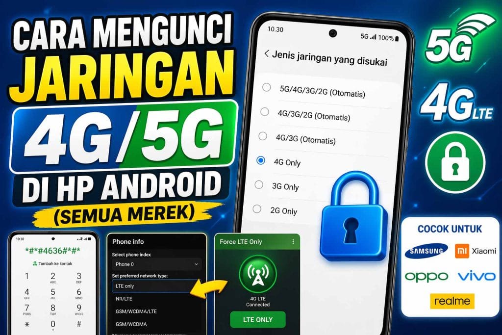 Pengaturan jaringan seluler Android