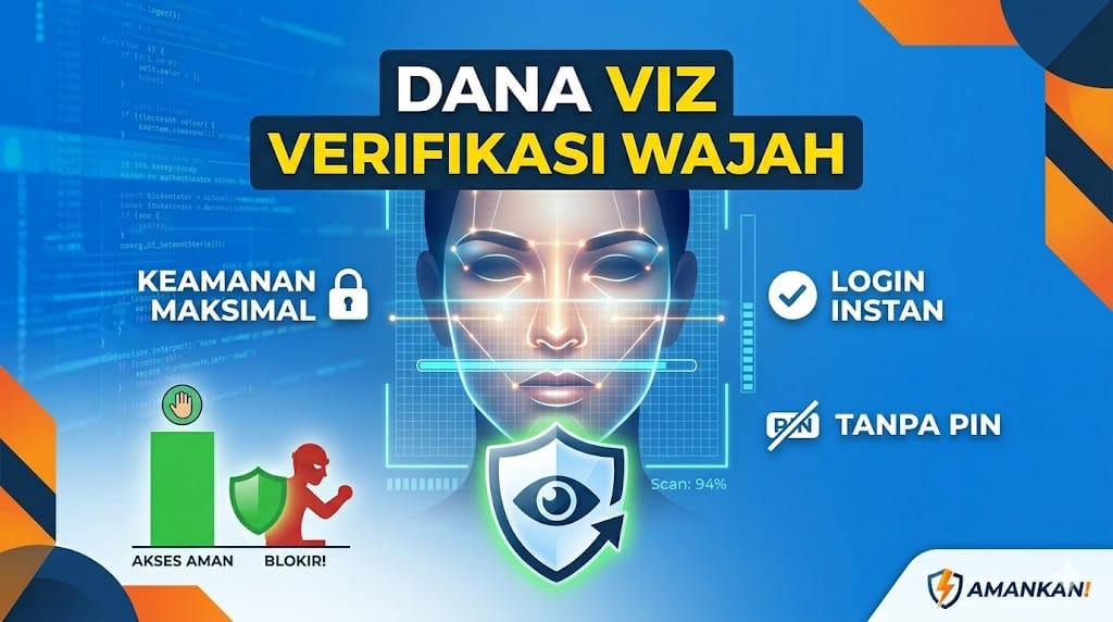 Dana VIZ verifikasi wajah
