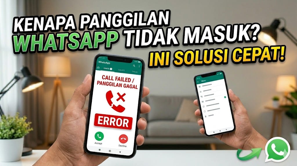 Kenapa Panggilan WhatsApp Tidak Masuk Ini Solusinya