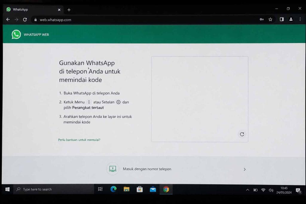 Kenapa QR Code WhatsApp Web Tidak Muncul