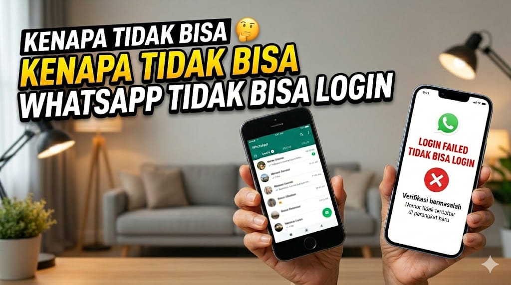 Kenapa WhatsApp Tidak Bisa Login di HP Baru?