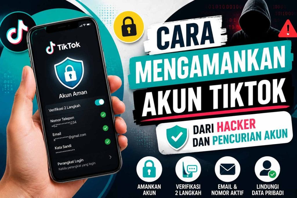 Cara Mengamankan Akun TikTok dari Hacker dan Pencurian Akun