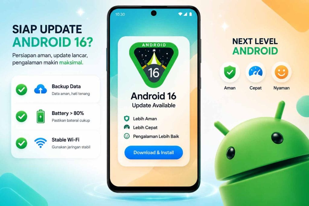 Cara Upgrade Ke Android 16 Dan Hal Penting Yang Wajib Kamu Siapkan