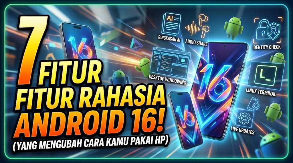 Fitur Rahasia Android 16 yang Bakal Mengubah Cara Kamu Pakai HP