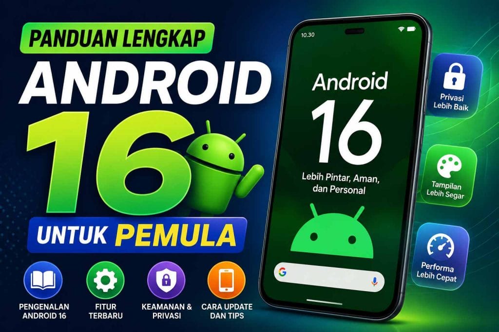 Panduan Lengkap Android 16 untuk Pemula