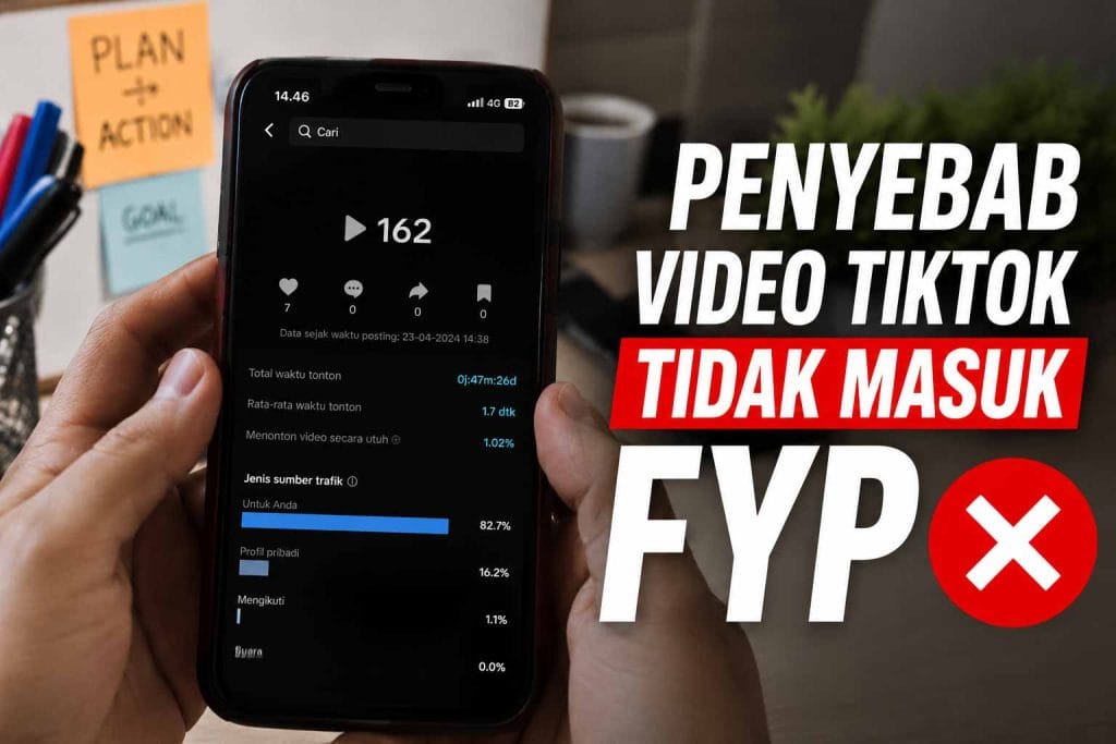 Penyebab Video TikTok Tidak Masuk FYP