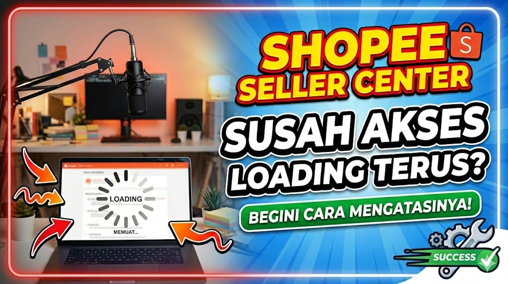 Shopee Seller Center Lemot dan Loading Terus Begini Cara Mengatasinya