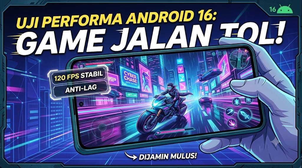 Uji Performa Android 16 Lebih Ringan, Gaming Makin Lancar Jaya