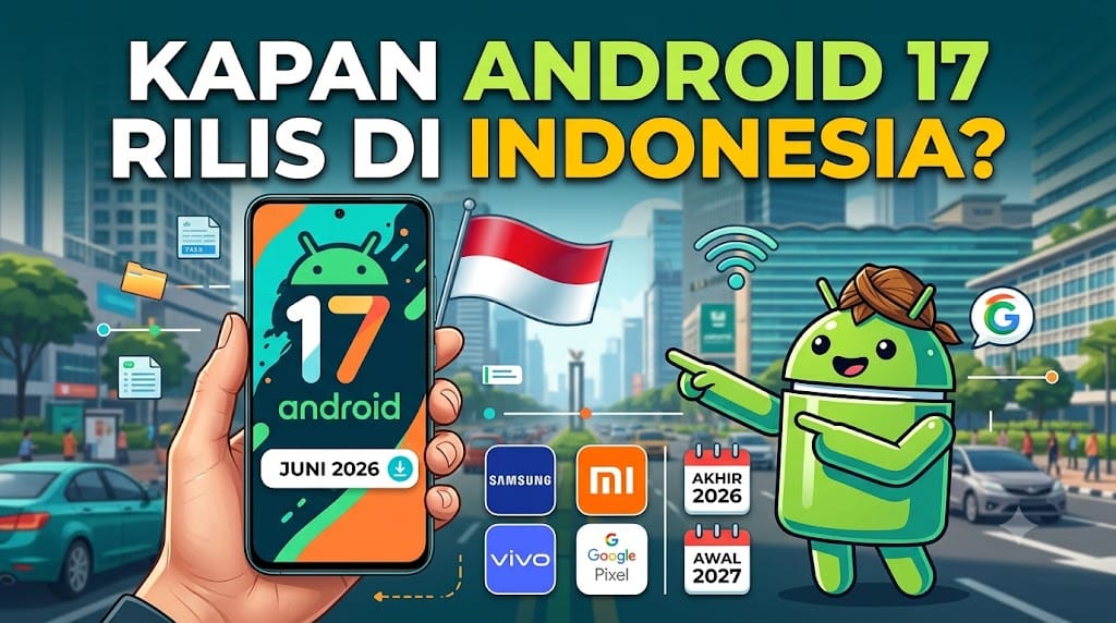 kapan android 17 rilis di indonesia