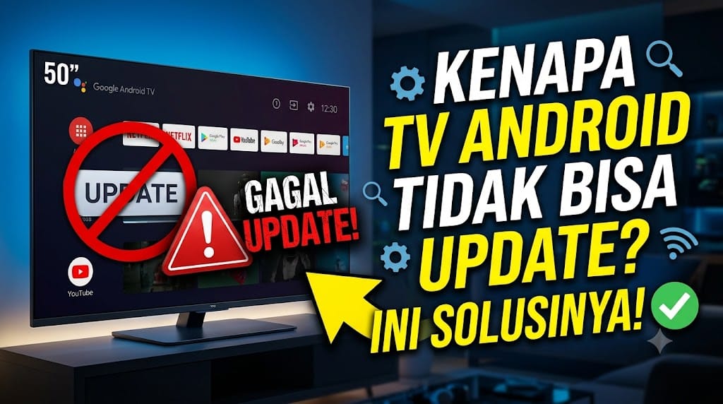 Kenapa TV Android Tidak Bisa Update Ini Solusinya