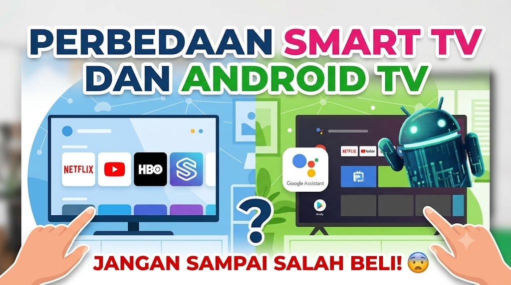 Perbedaan Smart TV dan Android TV, Jangan Sampai Salah Beli!