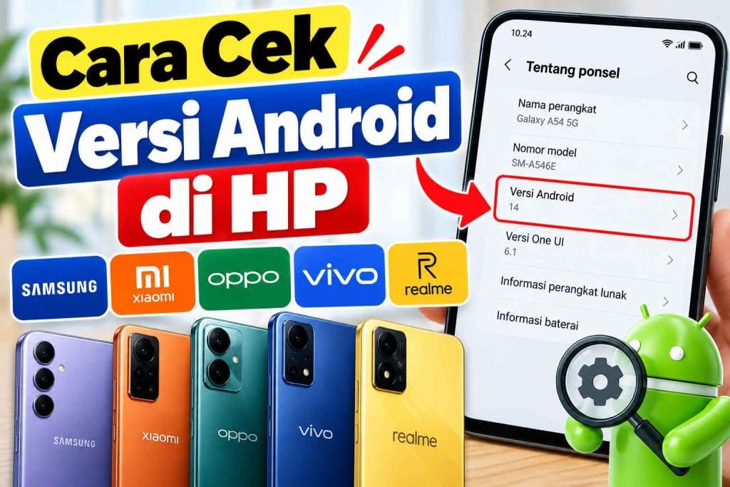 Cara Cek Versi Android di HP Samsung, Xiaomi, Oppo, Vivo, dan Realme