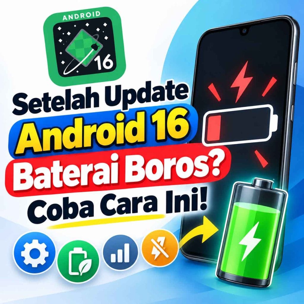 Setelah Update Android 16 Baterai Boros? Coba Cara Ini!